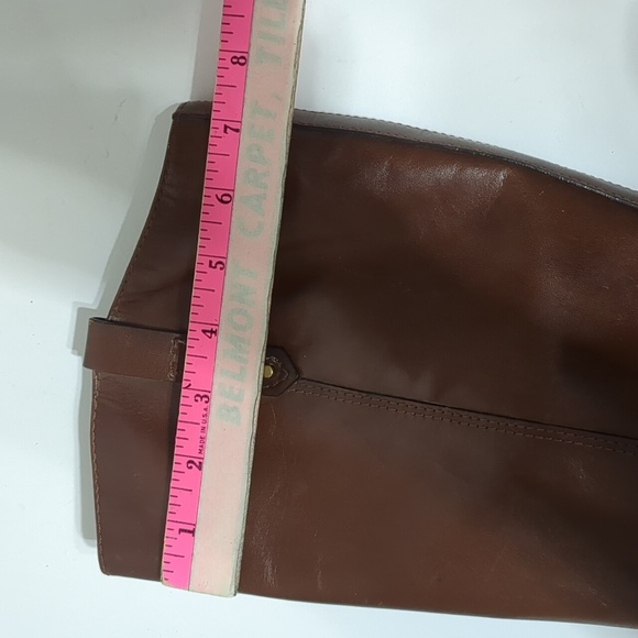 TORY BURCH COLTON ALMOND LEATHER RIDING BOOT, Size 8.5 M - Picture 10 of 10